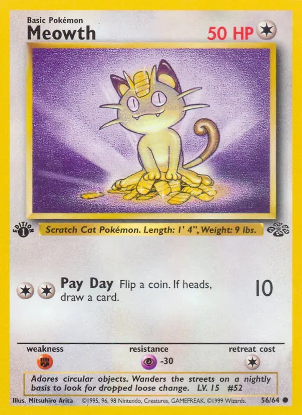 Meowth 56/64 Selva