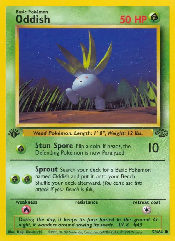 Oddish 58/64 Selva