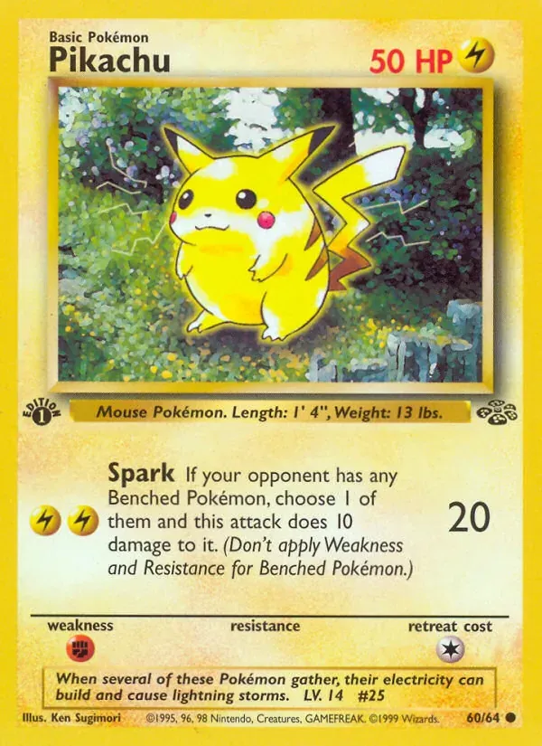 Pikachu 60/64 Selva