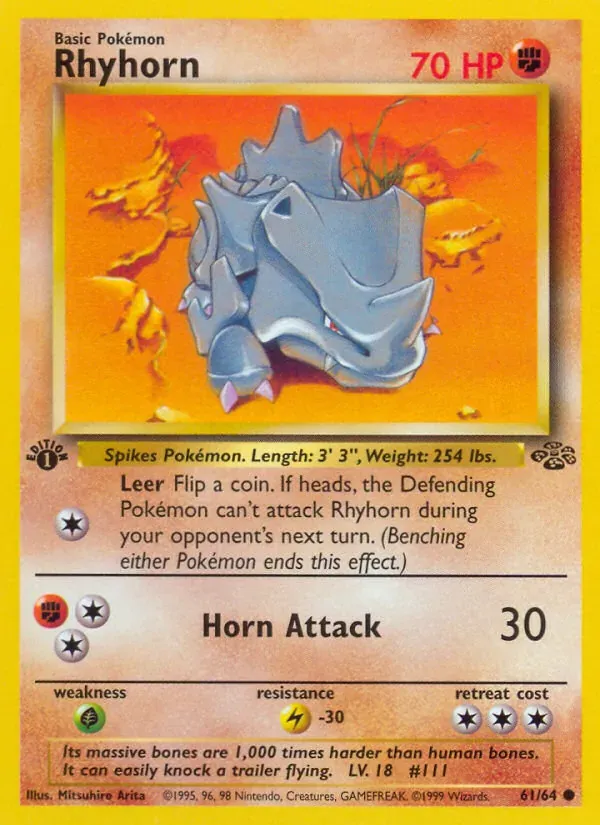 Rhyhorn 61/64 Selva