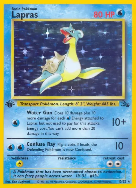 Lapras 10/62