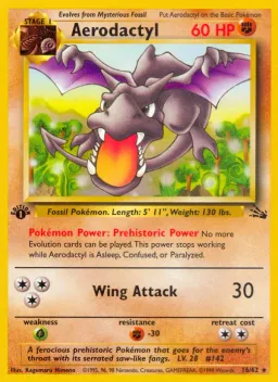 Aerodactyl 16 Fóssil