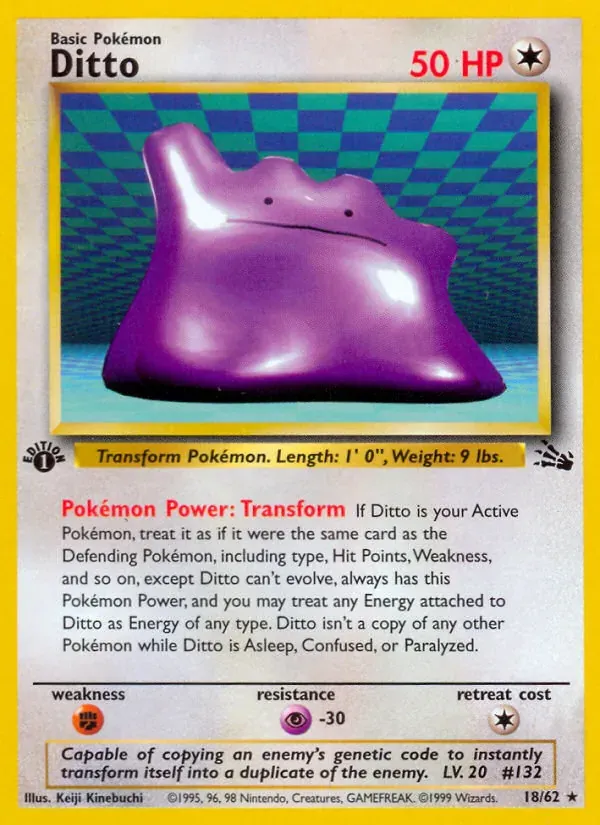 Ditto 18/62 Fóssil
