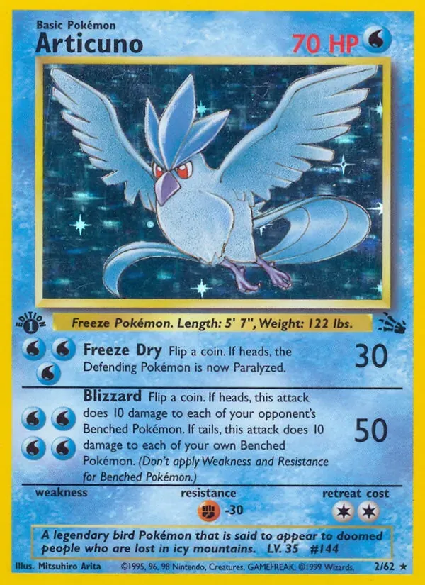 Articuno 2/62 Fóssil