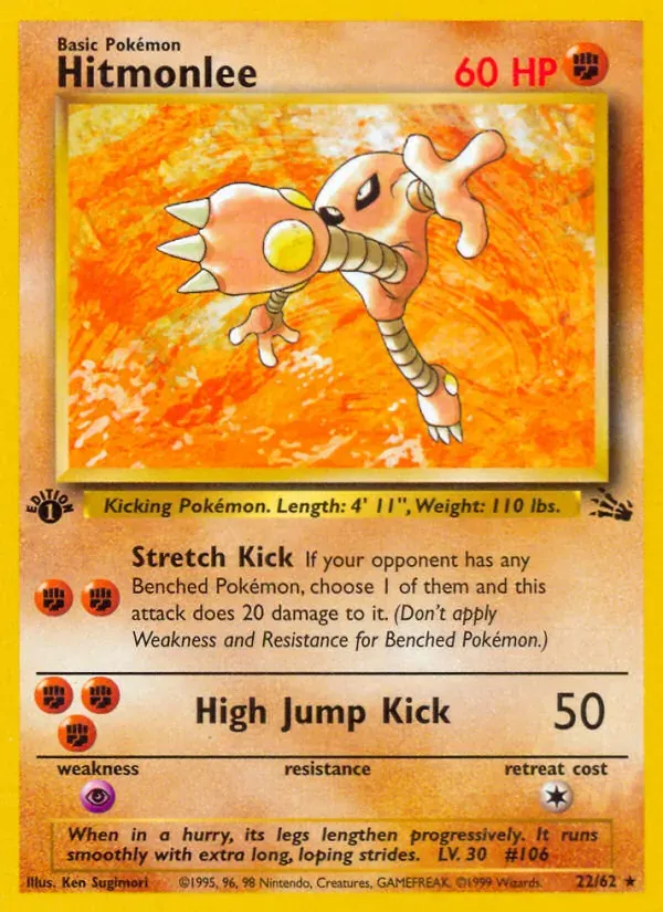 Hitmonlee 22/62 Fóssil