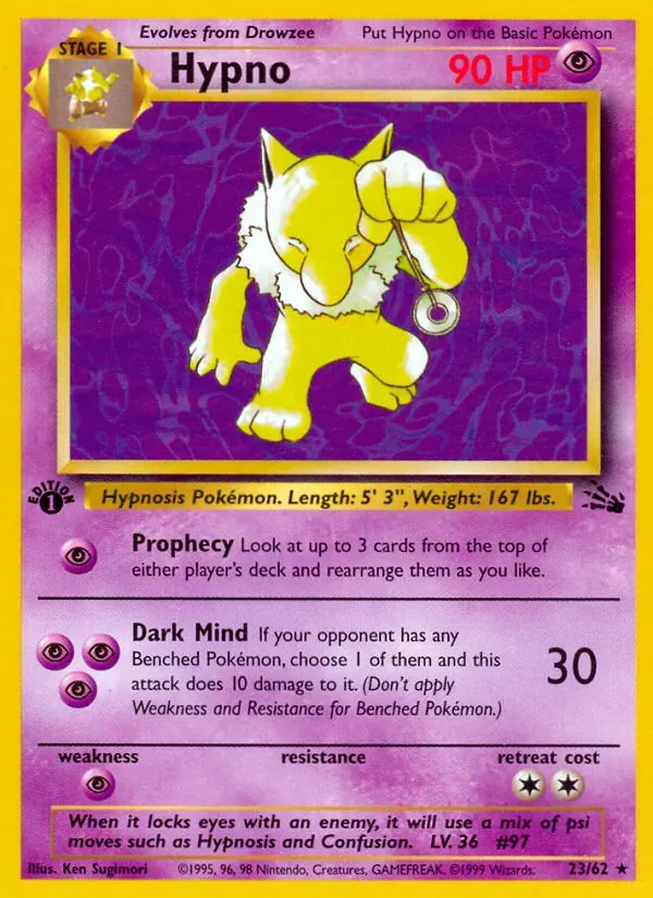 Hypno 23/62 Fóssil