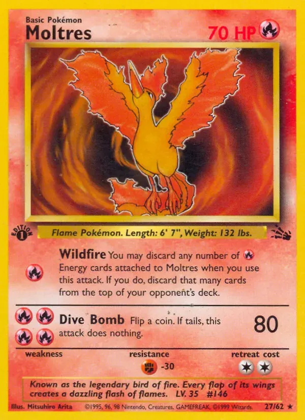 Moltres 27/62 Fóssil