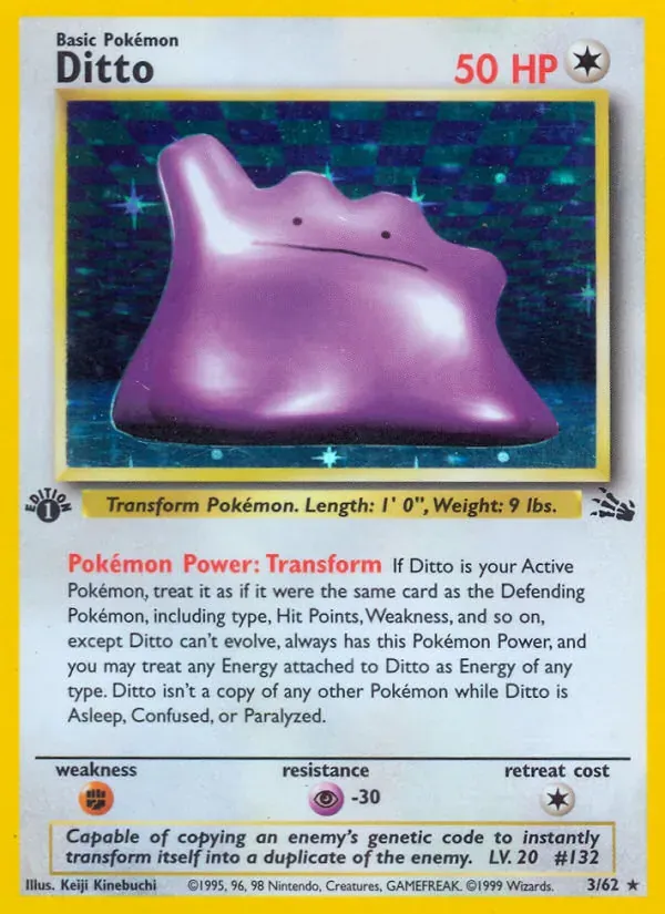 Ditto 3/62 Fóssil