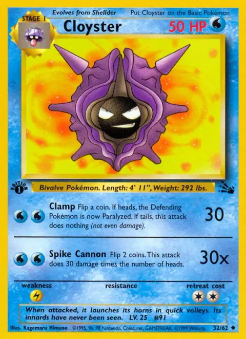Cloyster 32/62