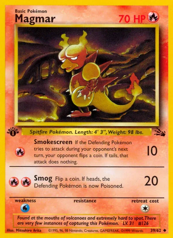 Magmar 39/62 Fóssil