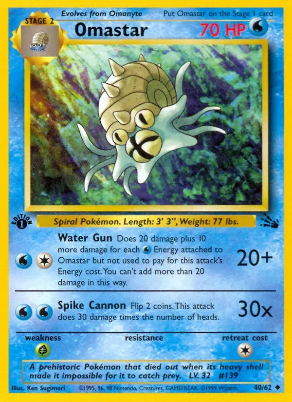 Omastar 40/62 Fóssil