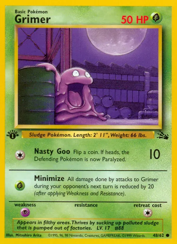 Grimer 48/62 Fóssil