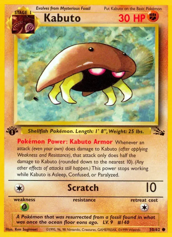 Kabuto 50/62 Fóssil