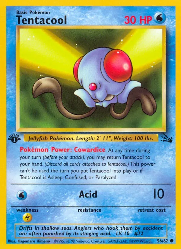 Tentacool 56/62 Fóssil