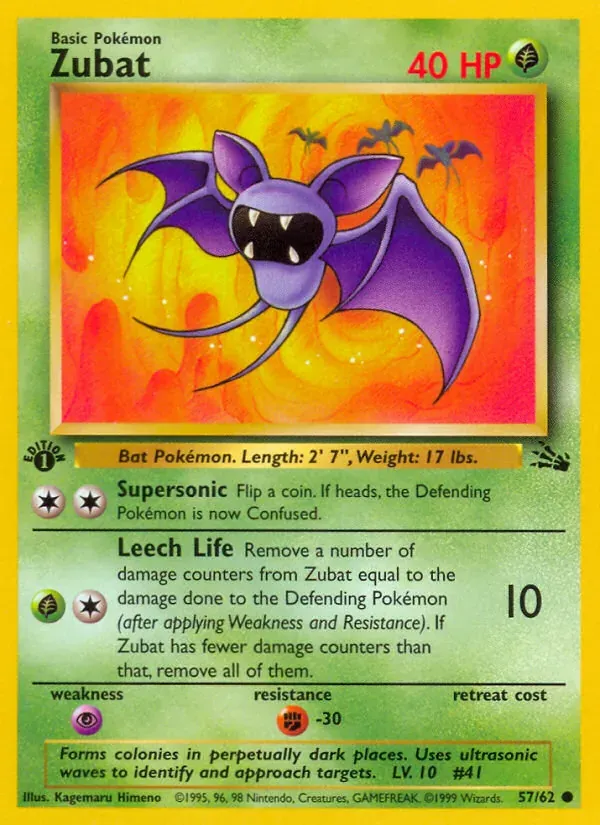 Zubat 57/62 Fóssil