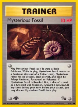 Mysterious Fossil 62 Fóssil