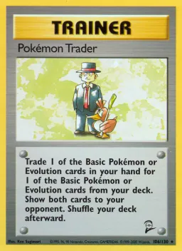 Pokémon Trader 106 Base Set 2