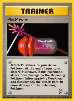 PlusPower 113 Base Set 2