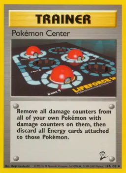 Pokémon Center 114 Base Set 2