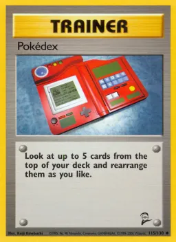 Pokédex 115 Base Set 2