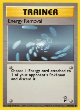 Energy Removal 119 Base Set 2