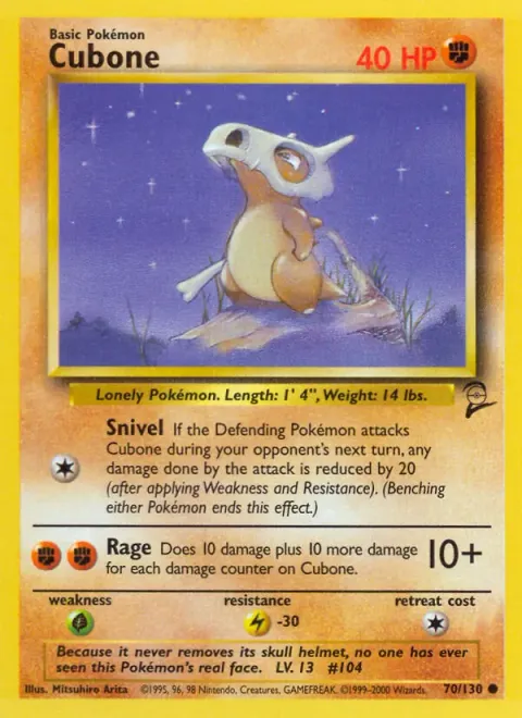 Cubone 70/130