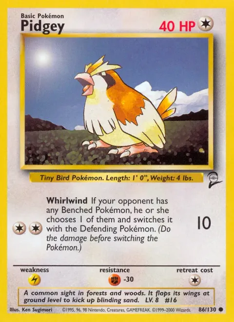 Pidgey 86/130