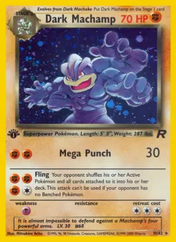Dark Machamp 10 Team Rocket
