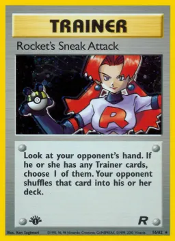 Rocket's Sneak Attack 16 Team Rocket