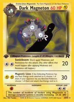 Dark Magneton 28 Team Rocket
