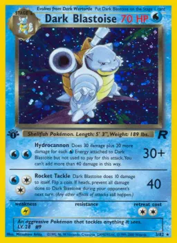Dark Blastoise 3 Team Rocket