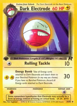 Dark Electrode 34 Team Rocket