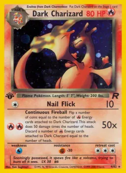 Dark Charizard 4 Team Rocket