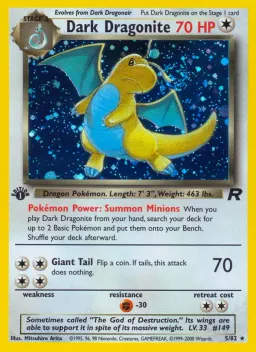 Dark Dragonite 5 Team Rocket