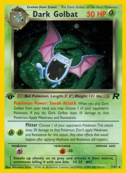 Dark Golbat 7 Team Rocket