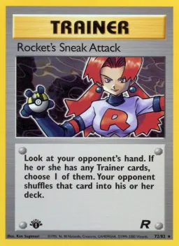 Rocket's Sneak Attack 72 Team Rocket