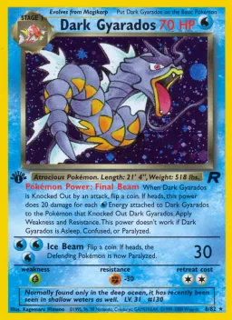 Dark Gyarados 8 Team Rocket