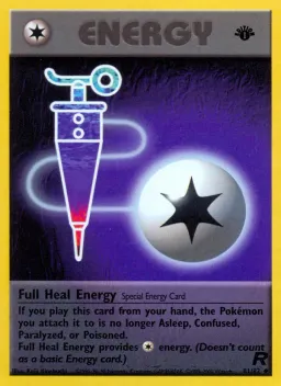 Full Heal Energy 81 Team Rocket