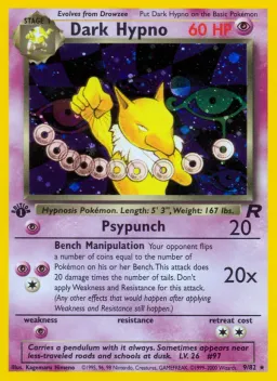 Dark Hypno 9 Team Rocket