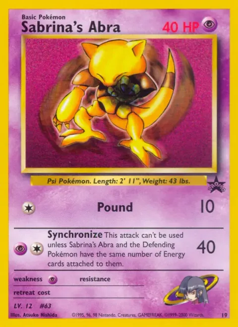 Sabrina's Abra 19/53