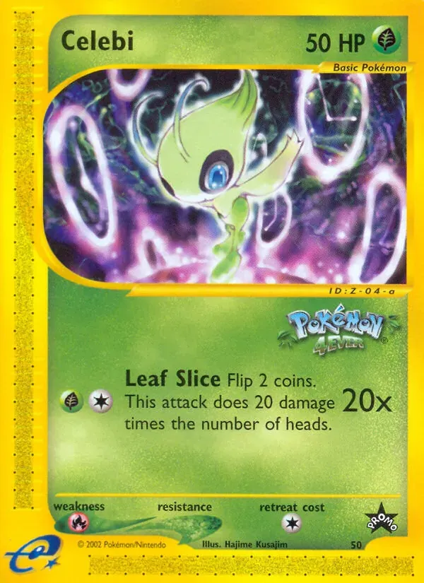 Celebi 50/53 Wizards Black Star Promos
