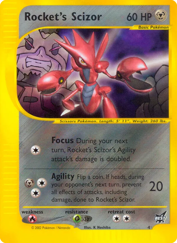 Rocket’s Scizor 4/9 Best of game