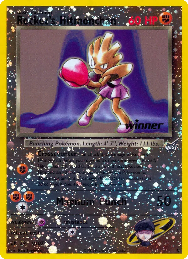 Rocket’s Hitmonchan 9/9 Best of game