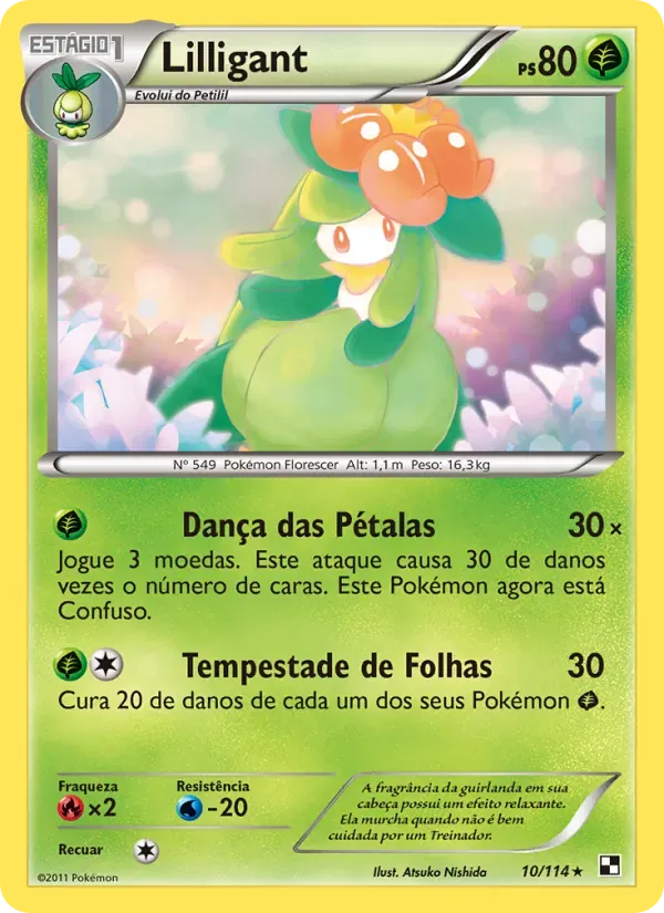 Lilligant 10/114 Black & White