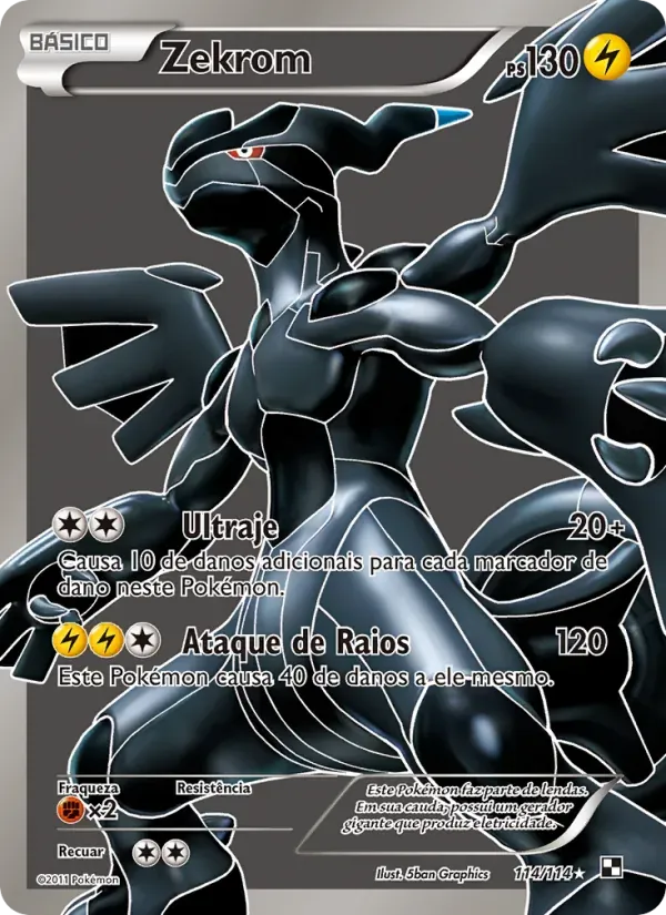 Zekrom 114/114 Black & White