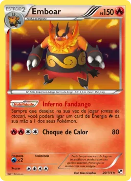 Emboar 20 Black & White