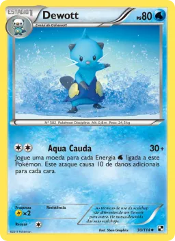 Dewott 30 Black & White