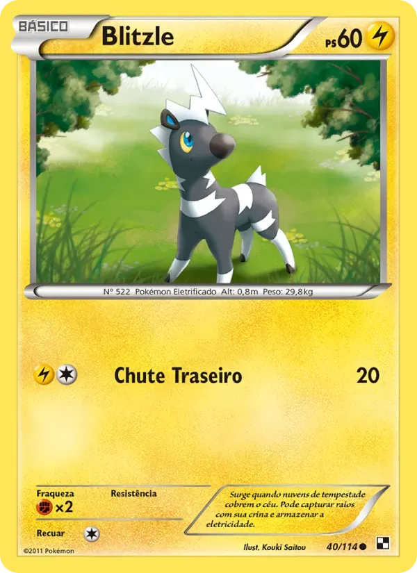 Blitzle 40/114 Black & White