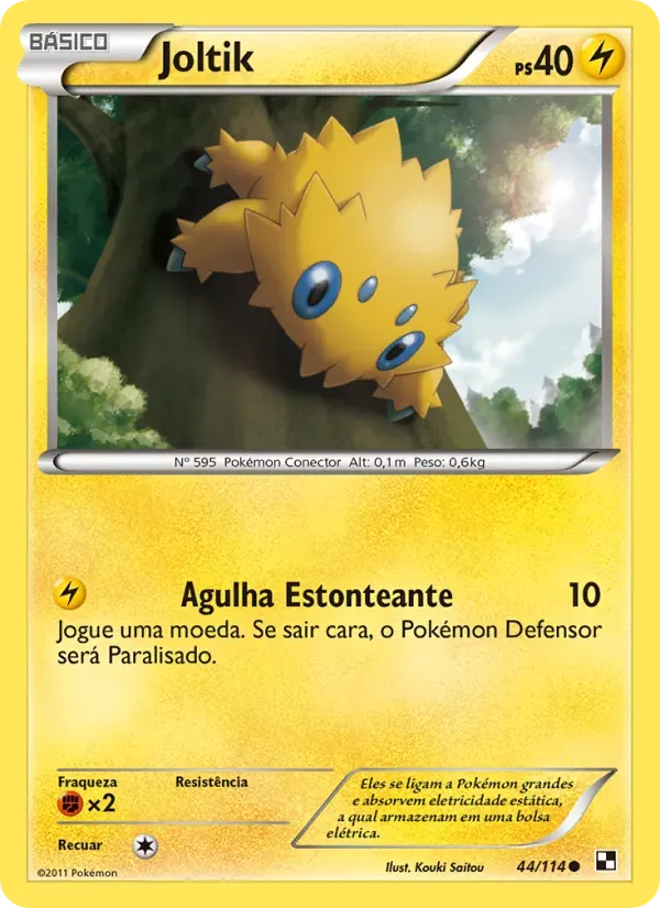 Joltik 44/114 Black & White