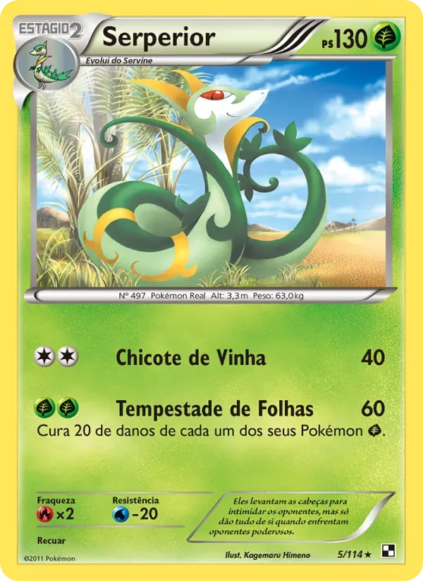 Serperior 5/114 Black & White